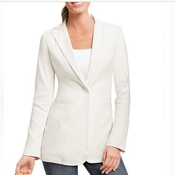 Cabi Everly blazer linen and rayon Size 4 - Picture 4 of 4